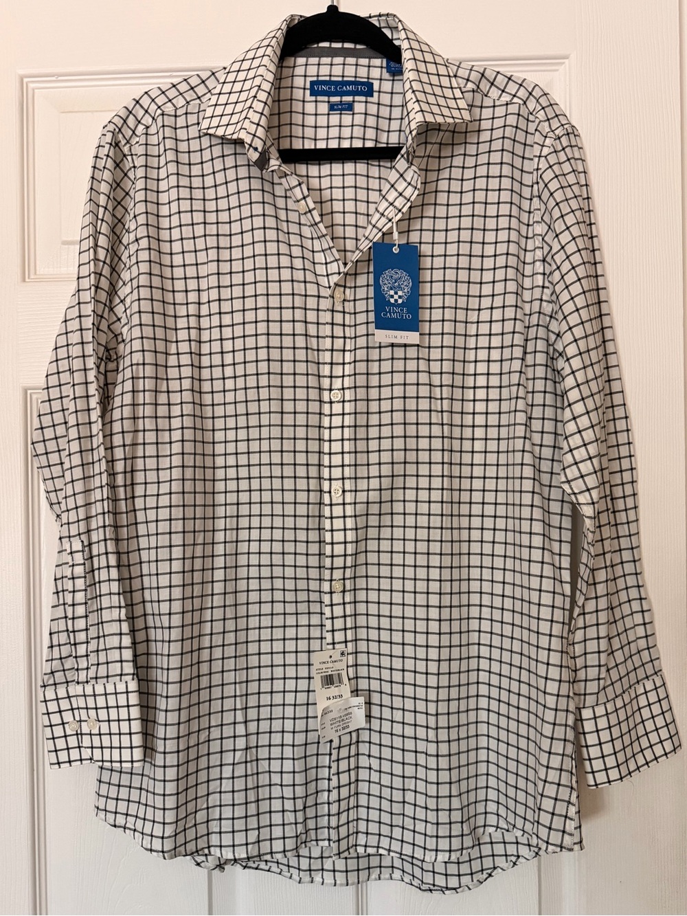 NWT Vince Camuto slim fit button down shirt 16 32/33 (read caption)